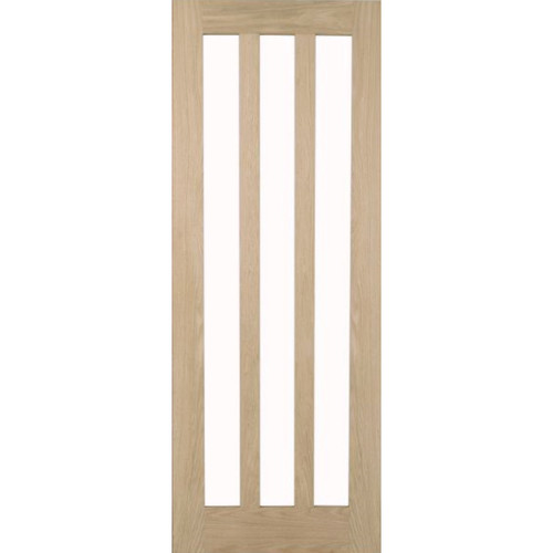 Internal door glass - door, oak