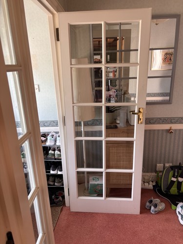 Internal wooden door - , with